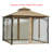 Pier Surplus Beige Screen for Gazebo-57048327