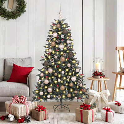vidaXL Artificial Christmas Tree with Stand Green