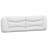 vidaXL Bed Frame with LED without Mattress Hvar White 76"x79.9"-390292025-390292029