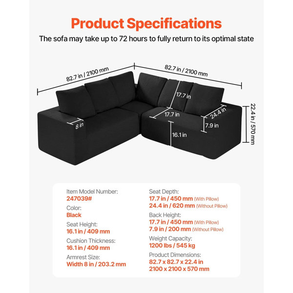 Dimensions du produit