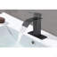 Robinet de lavabo pour salle de bain à poignée simple Waterfall Spout