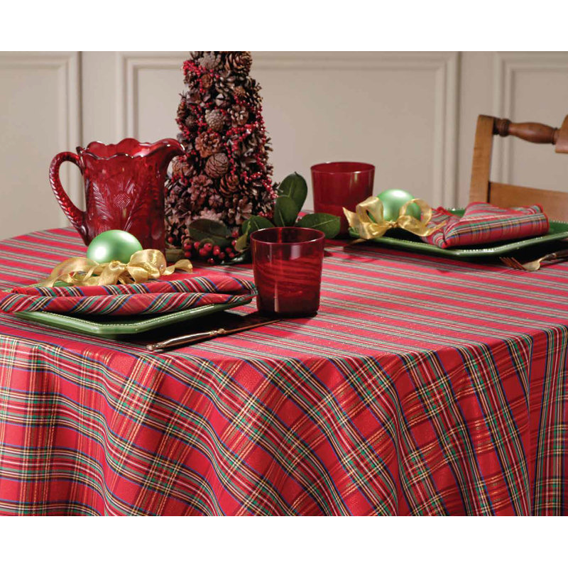 Lenox Holiday Nouveau Dazzle Tablecloth, 70"x70" Round