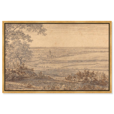 Extensive Landscape of Forest Canvas Vintage Art Prints by Art Remedy