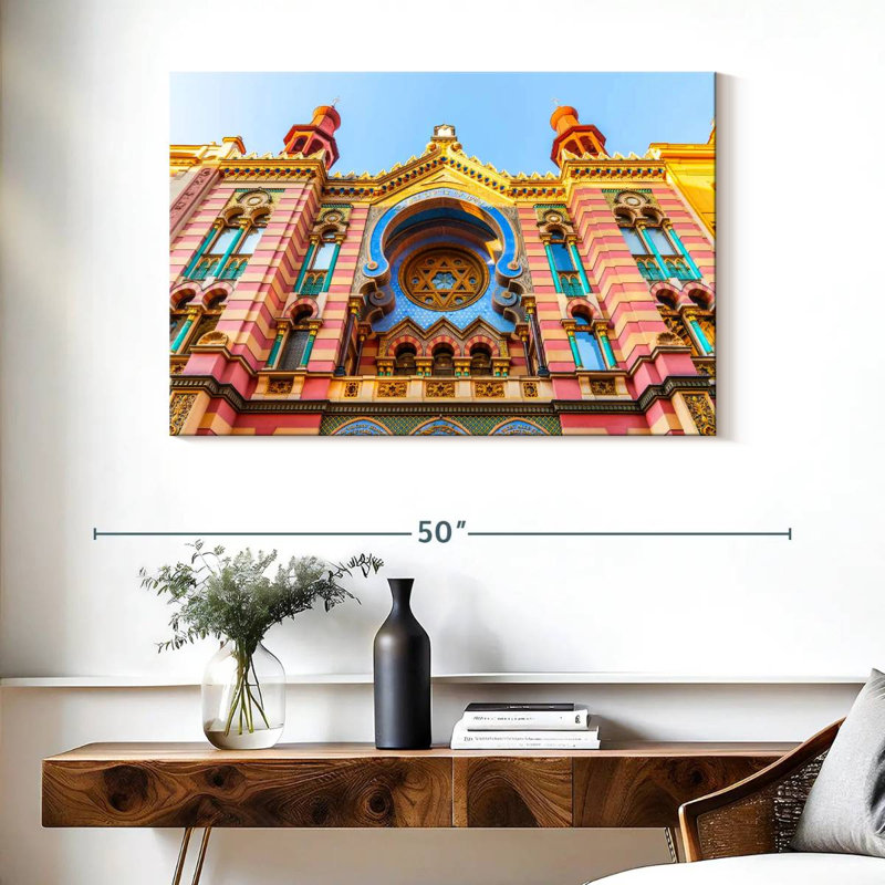 Adella Jubilee Synagogue, 26" H x 39" W