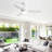 46 Inch Ceiling Fan With Lights 3 Abs Blades, 6-Speed Dc Motor Remote Control For Living Room-408029935-408029921