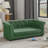 Contemporary Rectangular Linen Pet Sofa With Arc-Shaped Backrest And Armrests-111242863