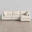 Canapé modulaire rembourré avec rangement Sheley-131373994