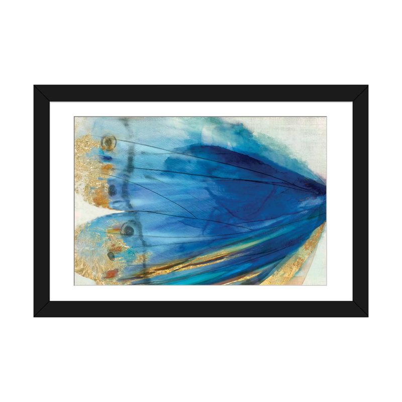« oreilles i », impression sur toile, Papier d'art encadré noir, Blanc, H 24 po x l 32 po x P 1 po
