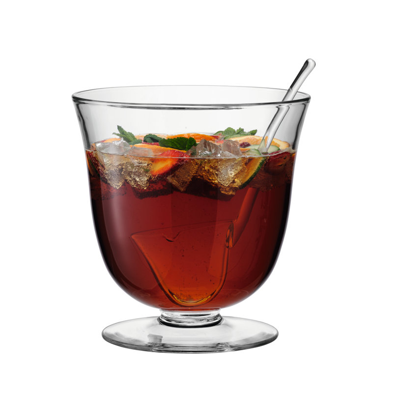 205.5oz. Glass Punch Bowl