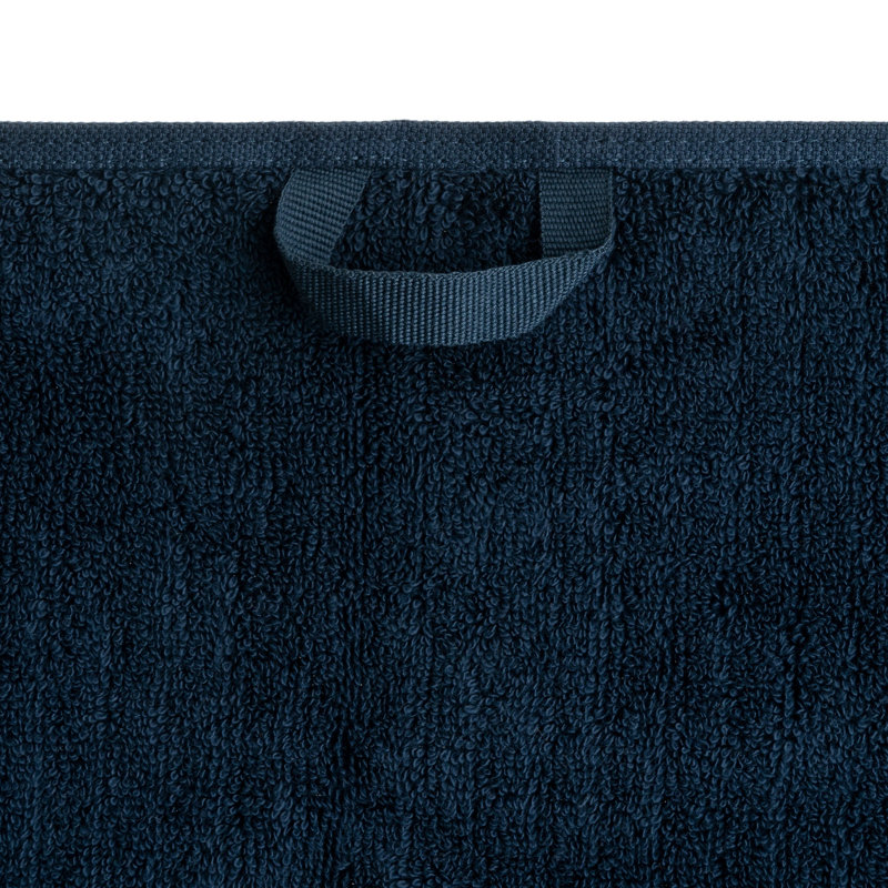 Ensemble de serviettes essuie-mains en coton turc, Marine