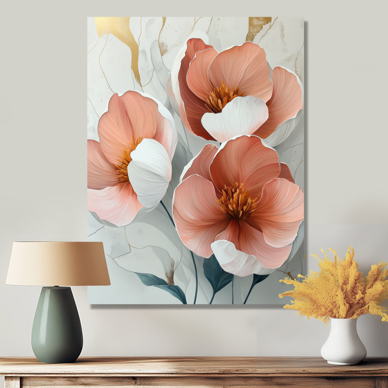 Beale - Floral Canvas Prints, Toile tendue, Ne s’applique pas, H 20 po x l 12 po