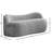 Jimmey Flair Boucle Fabric Bench-71007010