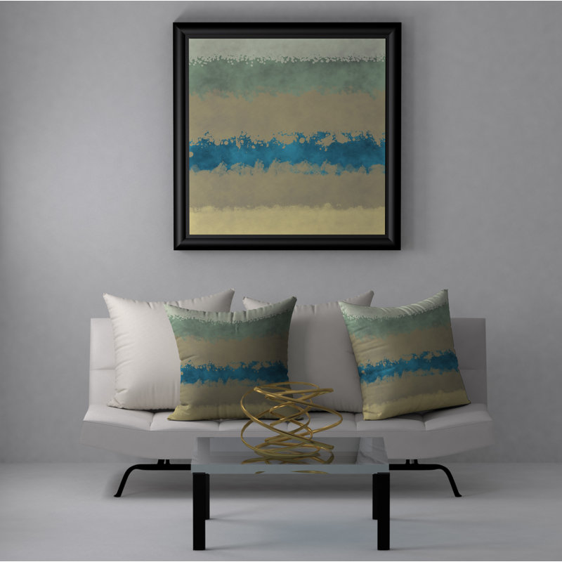 Housse de coussin décorative carrée sensationnelle, 20 po x 20 po