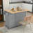 Rolling Mobile Kitchen Island With Solid Wood Top And Locking Wheels,52.7 Inch Width,Storage Cabinet And Drop Leaf Breakfast Bar,Spice Rack, Towel Rack & Drawer-782229456