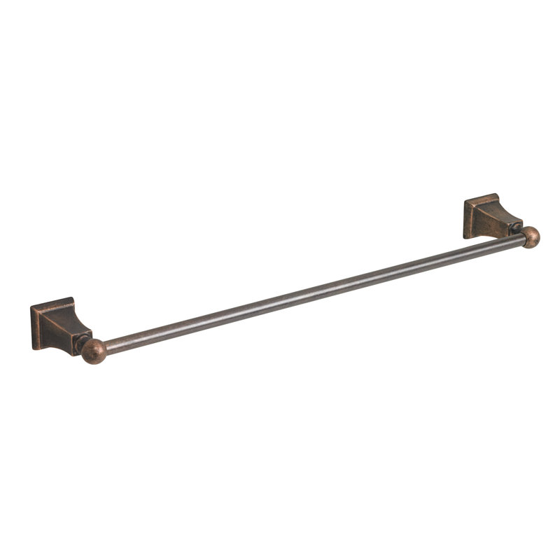 Barre à serviettes murale carrée cachée Universal, Bronze huilé