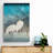 Egrets And Reeds In Moonlight by Ohara Koson - Wrapped Canvas Art Prints-1096108359