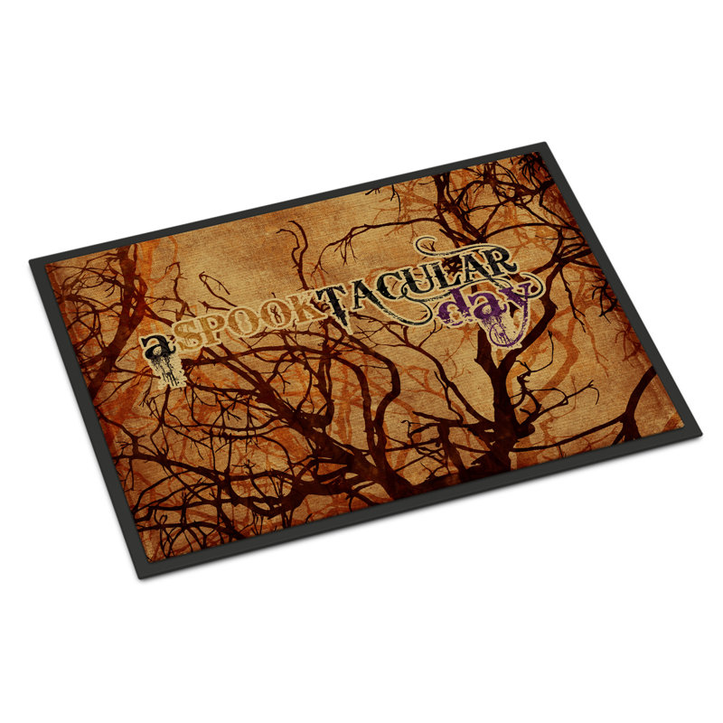 Non-Slip Halloween Indoor Doormat, Rectangle 1'6" x 2'3"