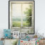 «Countryside Calm Farm Windows I - Farmhouse Windows», art mural