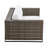 Tommy Hilfiger Oceanside Outdoor Loveseat, Gray Wicker