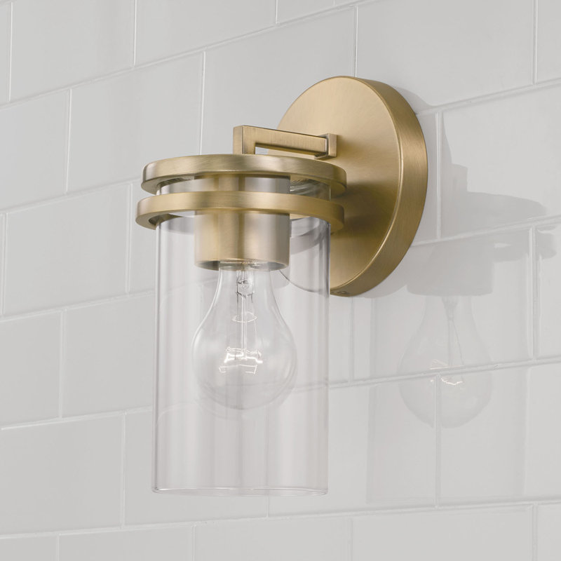 Izella Armed Sconce, Gold