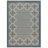 Vintage One-of-a-Kind Rectangle 4'6" X 6'4" Hand Knotted Area Rug