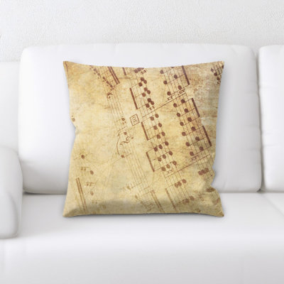 Microsuede Throw Pillow