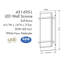 Quaadir LED Flush Mounted Sconce-1895882800