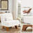 Kayala Armless Modular Upholstered Accent Lounge Chair with Pillow (Set of 2)-94572955