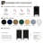 Rivers 18'' Single Bathroom Vanity with Marble Top-1087717408