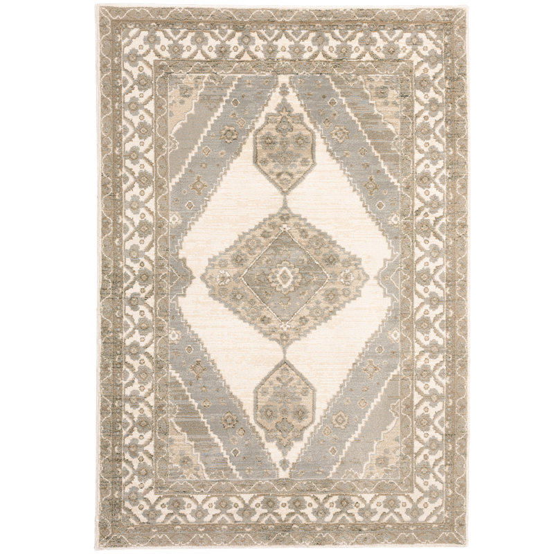Tapis beige Schuetz, Rectangle 8 pi 6 po x 11 pi 7 po