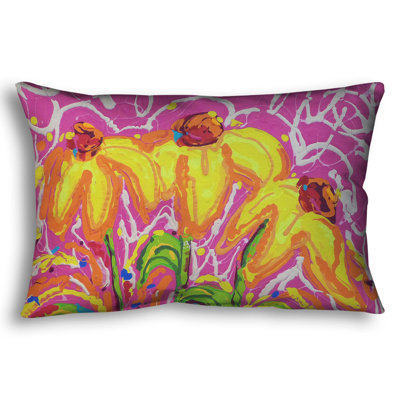 Throw Pillow, Triple Play by Jeff Boutin