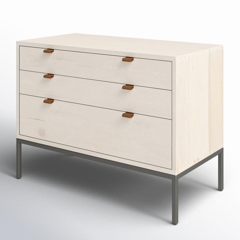 Trey 3 - Drawer Dresser, Dove Poplar