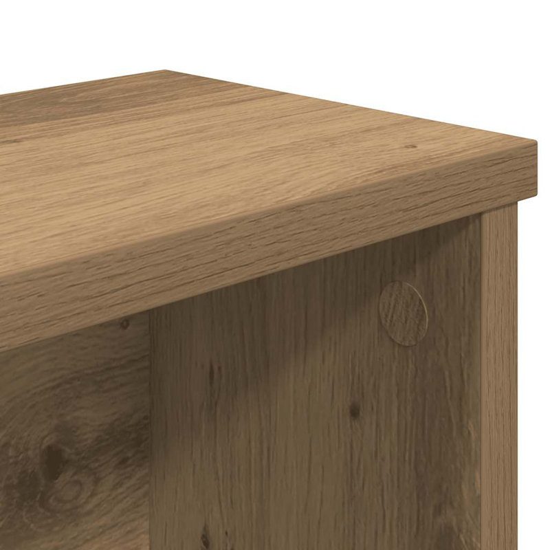 Kitchen Racks Stackable 2 Pcs 15x16 Cm, 16cm H x 60cm W x 15cm D, Artisan Oak