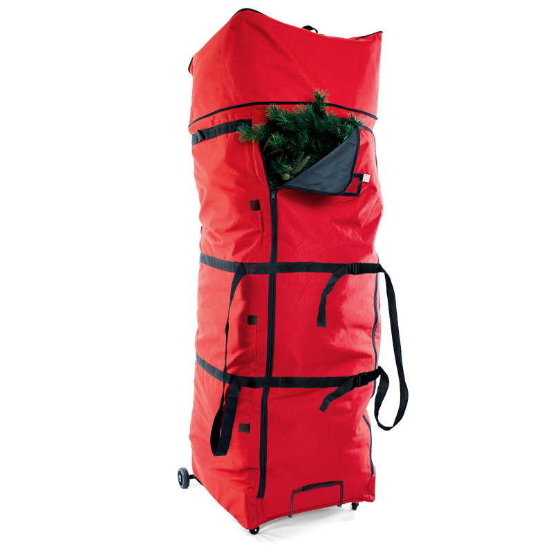 Sac de rangement pour arbre de Noël artificiel avec roues (arbres de 7 à 12 pi)