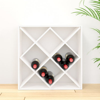 Laborn Solid Wood Floor Wine Bottle Rack