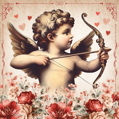 «Be My Valentine Cupid Arrow» par Nicole DeCamp