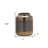 9" Black and Blue Striped Cylinder Clay Table Vase-414935279