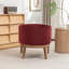 Fauteuil avec pieds en bois massif-131080927