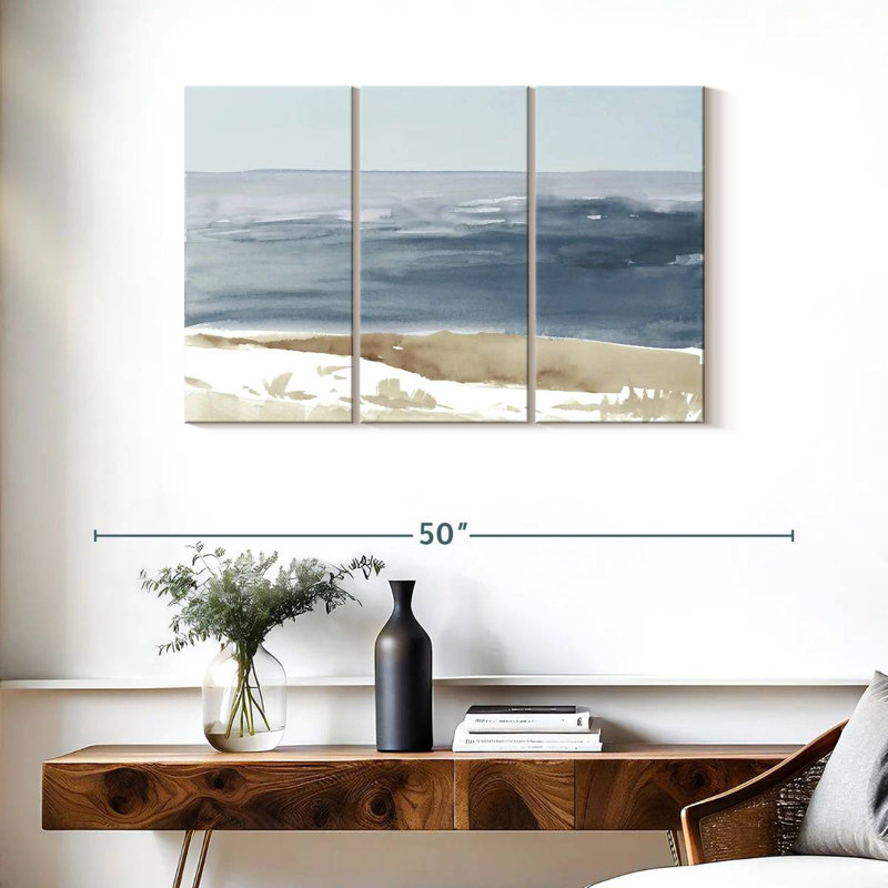 Avery Soft Coastlines I, 24'' H X 38'' W