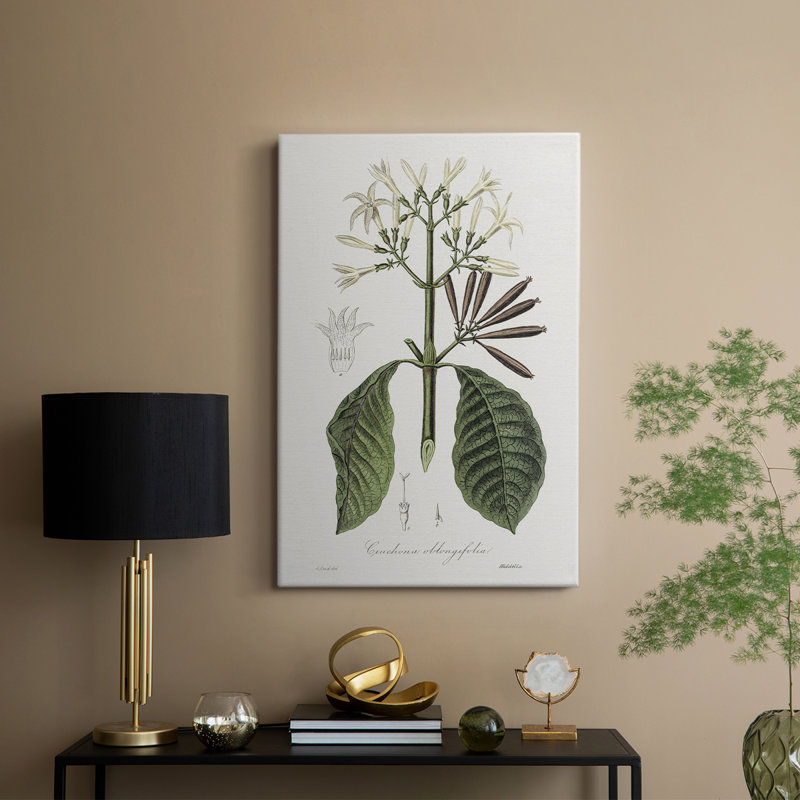 Tropical Botanical IV - Cavas enveloppés de galerie, H 27 po x l 18 po