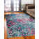Auyeung Washable Abstract Indoor Rug