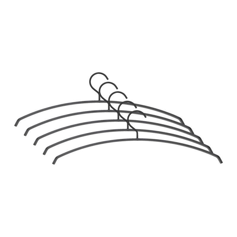 Metal Standard Hanger, Black