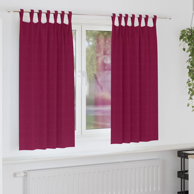 Curtains With Curtains 2 Pcs Polyester