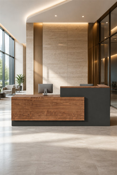L-Shape Reception Desk