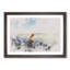 King Charles Spaniel upon the Beach - Picture Frame Painting Print-56735645-56735642