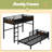 Twin XL Over Twin XL Metal Bunk Bed/Metal Loft Bed And Metal Platform Beds,With Raised Security Fence,-746998728