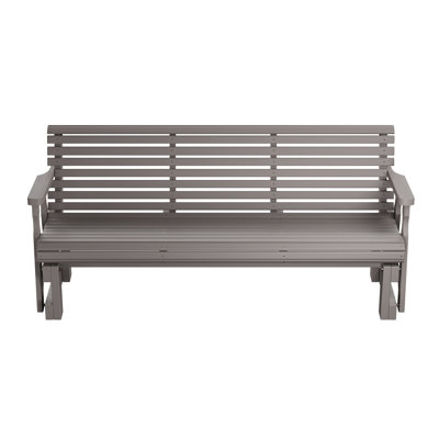 Centerville Amish Heavy Duty 800 Lb Roll Back Treated Porch Glider, 6Ft