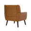 Fauteuil d'appoint revêtu de similicuir 28,3 po Davey-1709621338