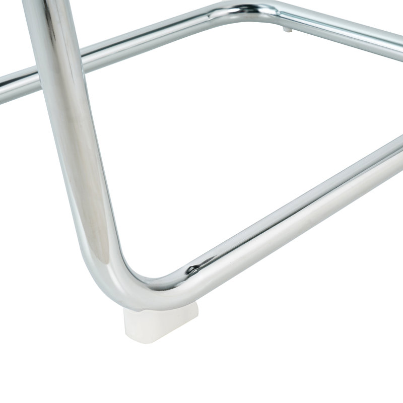 Chaise d'appoint en lin capitonné Beachwood, Gris clair