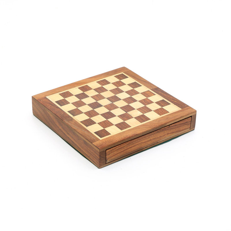 Jeu d'échecs en bois